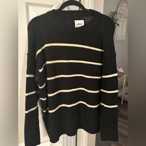 Aerie Black Knit Sweater